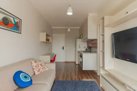 Apartamento com 1 Quarto à venda, 42m² no Cidade Monções, São Paulo