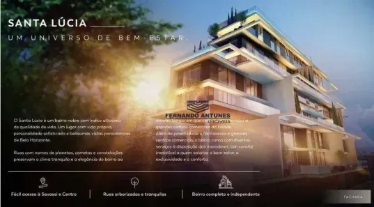 Apartamento com 4 Quartos à venda, 536m² no Santa Lúcia, Belo Horizonte