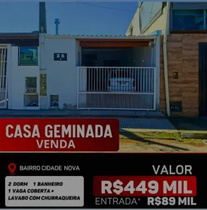 Casa com 2 Quartos à venda, 70m² no Cidade Nova, Itajaí