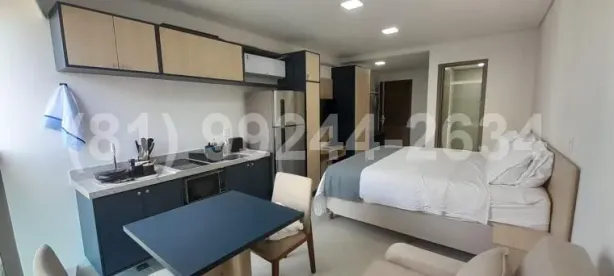 Flat com 1 Quarto à venda, 28m² no Boa Viagem, Recife
