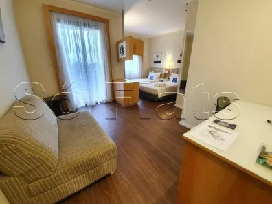 Flat com 1 Quarto para alugar, 27m² no Jardim Anália Franco, São Paulo