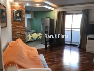Flat com 1 Quarto para alugar, 40m² no Itaim Bibi, São Paulo
