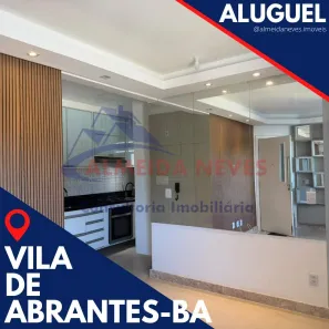 Apartamento com 2 Quartos para alugar, 59m² no Boa União (Abrantes), Camaçari