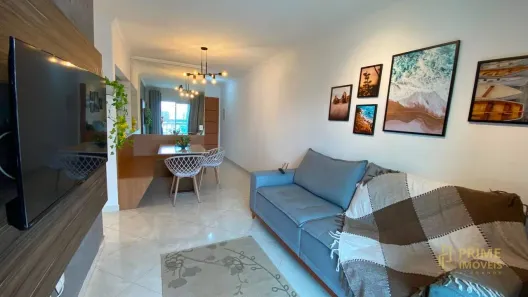 Apartamento com 2 Quartos para alugar, 82m² no Ocian, Praia Grande