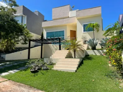 Casa de Condomínio com 4 Quartos à venda, 378m² no Alphaville (Abrantes), Camaçari
