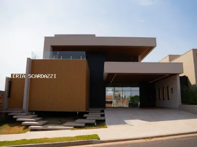 Casa de Condomínio com 3 Quartos à venda, 291m² no Residencial Bourbon Parc, Presidente Prudente