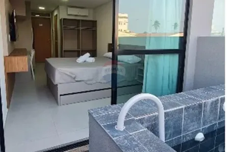 Flat com 1 Quarto à venda, 28m² no Porto de Galinhas, Ipojuca