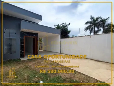 Casa com 3 Quartos à venda, 97m² no das Laranjeiras, Serra