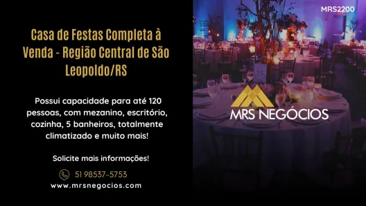 Ponto Comercial à venda, 541m² no Centro, São Leopoldo