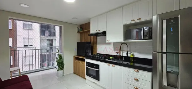 Apartamento com 2 Quartos para venda ou aluguel, 48m² no Vila Carmosina, São Paulo