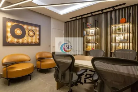 Sala Comercial para alugar, 214m² no Vila Cordeiro, São Paulo