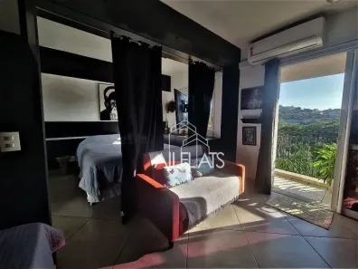 Apartamento com 1 Quarto para venda ou aluguel, 50m² no Jardim Leonor, São Paulo