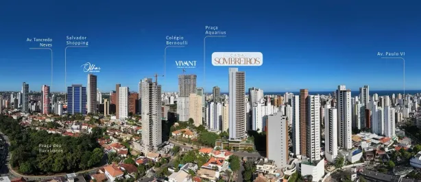 Apartamento com 4 Quartos à venda, 168m² no Caminho das Árvores, Salvador