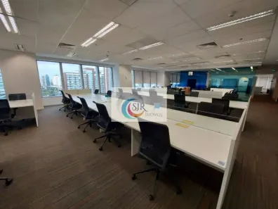 Sala Comercial para alugar, 460m² no Vila São Francisco (Zona Sul), São Paulo