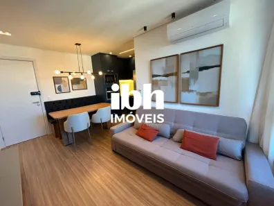 Apartamento com 1 Quarto para alugar, 56m² no Vila da Serra, Nova Lima