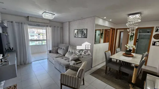 Apartamento com 2 Quartos à venda, 88m² no Guilhermina, Praia Grande