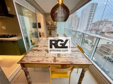 Apartamento com 3 Quartos à venda, 120m² no Ponta da Praia, Santos