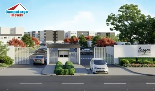 Apartamento com 2 Quartos à venda, 40m² no Ouro Verde, Campo Largo