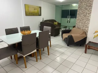 Apartamento com 3 Quartos para alugar, 159m² no Ponta do Farol, São Luís