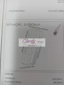 Lote/Terreno à venda, 327m² no Baln. Atlântico, Ilha Comprida