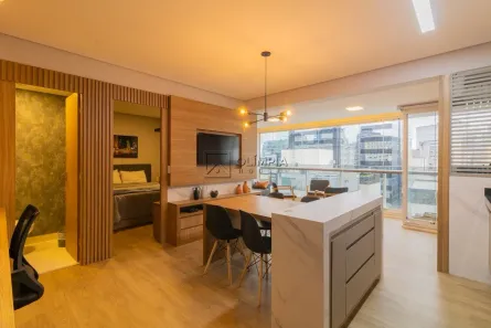 Apartamento com 1 Quarto para alugar, 52m² no Vila Olímpia, São Paulo