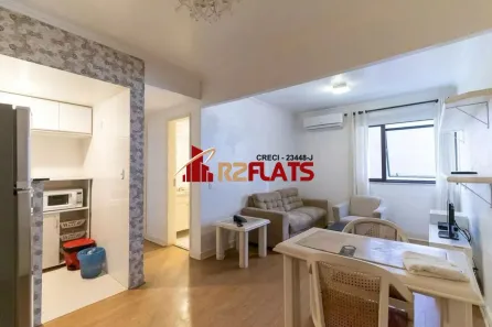 Flat com 1 Quarto para alugar, 43m² no Jardim Paulista, São Paulo