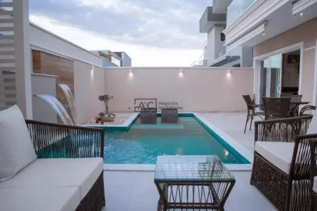 Casa de Condomínio com 3 Quartos para alugar, 250m² no Residencial Jardim de Mônaco, Hortolândia