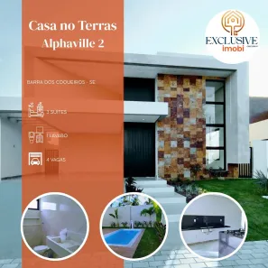 Casa de Condomínio com 3 Quartos à venda, 150m² no Alphaville, Barra dos Coqueiros