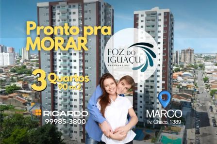 Apartamento com 3 Quartos à venda, 90m² no Marco, Belém