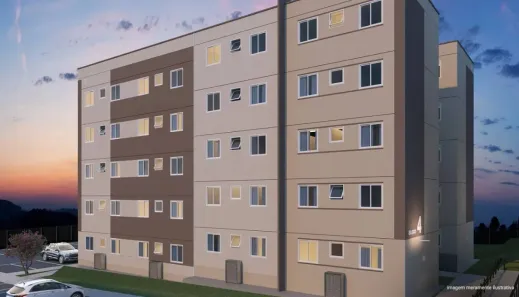 Apartamento com 2 Quartos à venda, 39m² no Planalto do Sol II, Santa Bárbara D'Oeste
