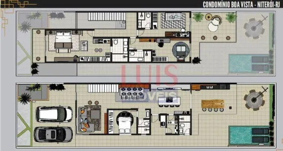 Casa de Condomínio com 4 Quartos à venda, 191m² no Serra Grande, Niterói