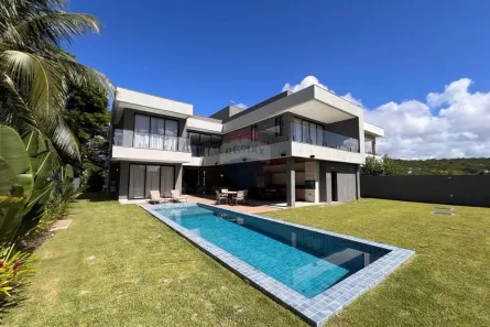 Casa de Condomínio com 5 Quartos para alugar, 593m² no Busca Vida (Abrantes), Camaçari