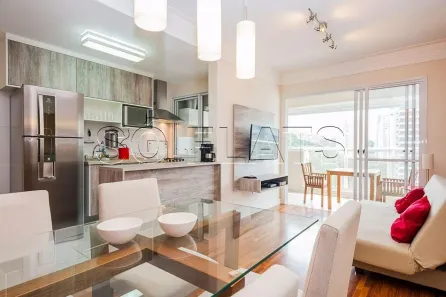Apartamento com 1 Quarto para alugar, 50m² no Vila Andrade, São Paulo