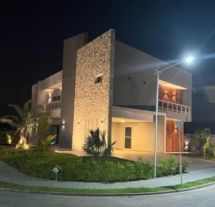 Casa de Condomínio com 4 Quartos à venda, 330m² no Ponta de Campina, Cabedelo