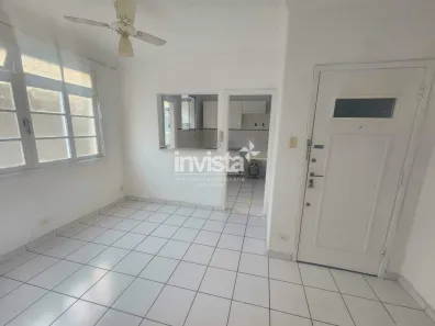Apartamento com 1 Quarto para alugar, 52m² no Boqueirão, Santos