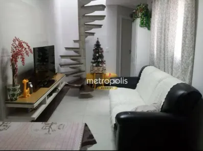 Apartamento com 3 Quartos à venda, 90m² no Paraíso, Santo André