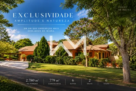 Casa de Condomínio com 6 Quartos à venda, 779m² no Recreio, Ibiúna