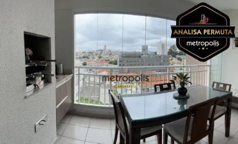 Apartamento com 3 Quartos à venda, 108m² no Osvaldo Cruz, São Caetano do Sul