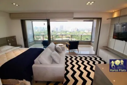 Flat com 1 Quarto para alugar, 46m² no Pinheiros, São Paulo
