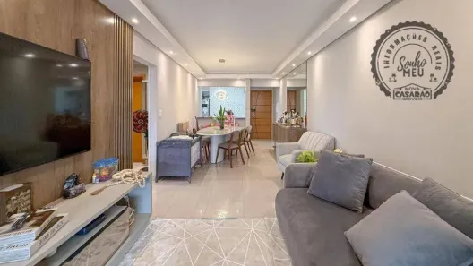 Apartamento com 3 Quartos à venda, 122m² no Aviação, Praia Grande