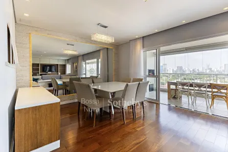 Apartamento com 3 Quartos para alugar, 175m² no Vila Cordeiro, São Paulo