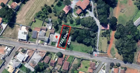 Lote/Terreno à venda, 724m² no Butiatuvinha, Curitiba