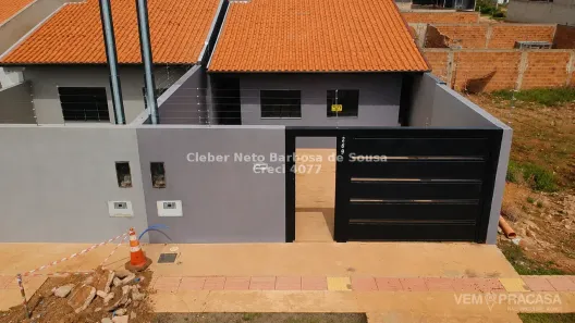 Casa com 2 Quartos à venda, 53m² no Residencial Figueiras do Parque, Campo Grande