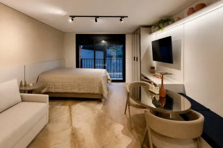Apartamento com 1 Quarto para alugar, 32m² no Moinhos de Vento, Porto Alegre