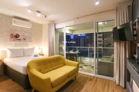 Apartamento com 1 Quarto para venda ou aluguel, 35m² no Consolação, São Paulo