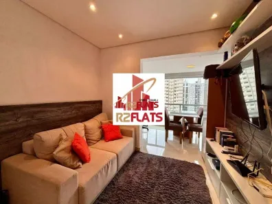 Flat com 1 Quarto à venda, 38m² no Indianópolis, São Paulo