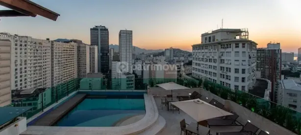 Apartamento com 1 Quarto para alugar, 27m² no Centro, Rio de Janeiro