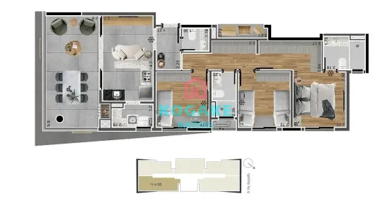 Apartamento com 3 Quartos à venda, 93m² no Vila Ema, São José dos Campos