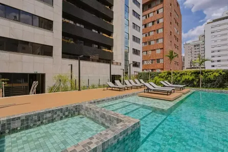 Apartamento com 3 Quartos para alugar, 124m² no Lourdes, Belo Horizonte