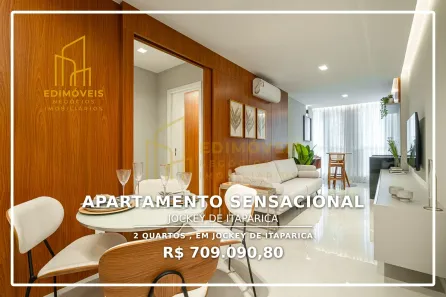 Apartamento com 2 Quartos à venda, 63m² no Jockey de Itaparica, Vila Velha
